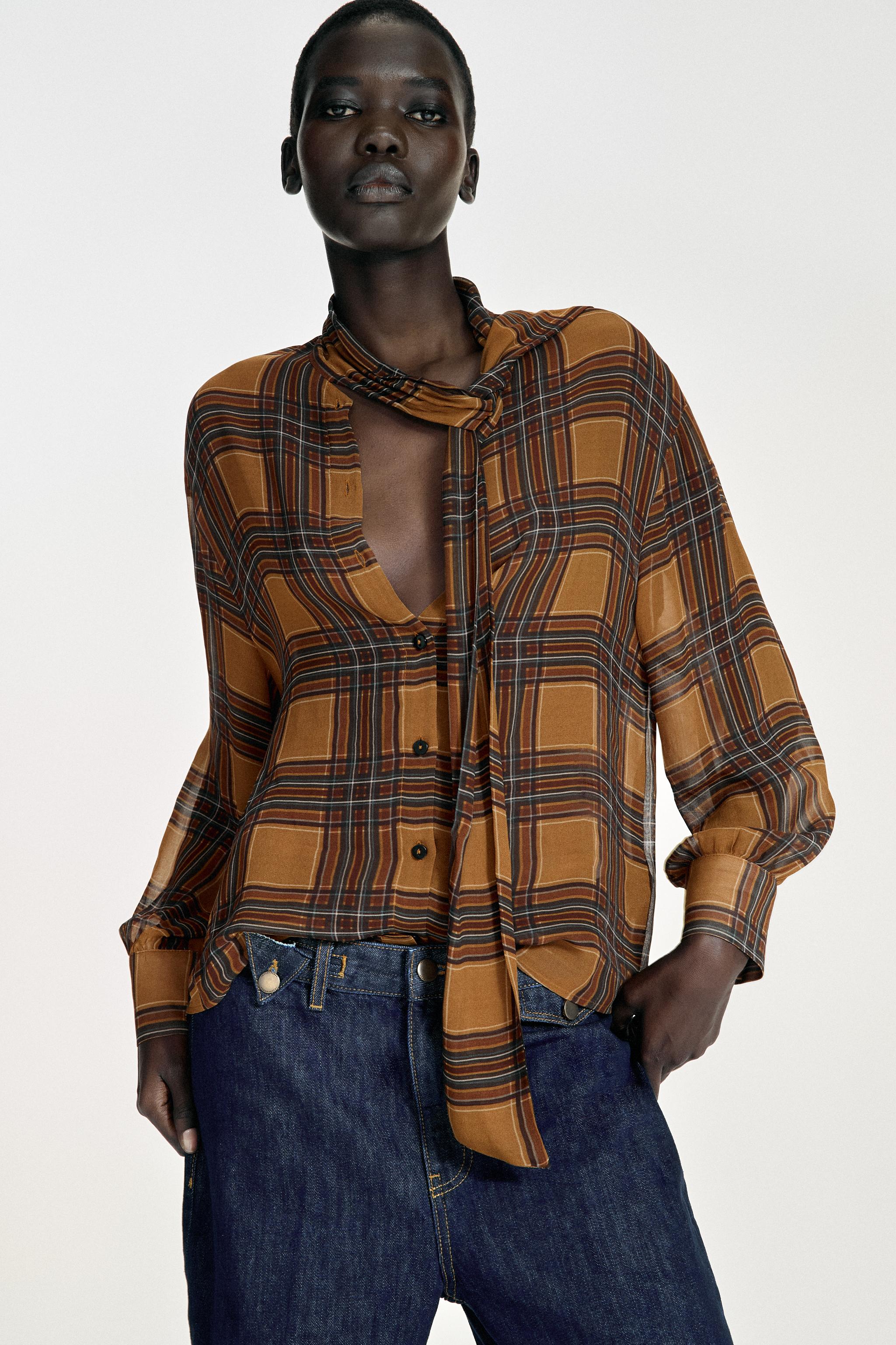 Women's Check Shirts | ZARA South Africa