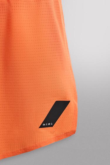 SHORT COURT RUNNING - Orange de Zara - Image 8