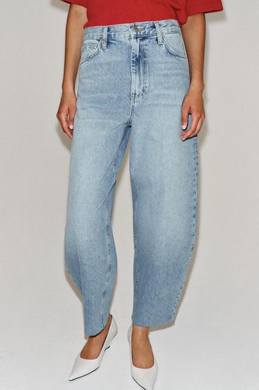 JEAN ZW COLLECTION FUSELÉ TAILLE HAUTE - Bleu clair de Zara - Image 4