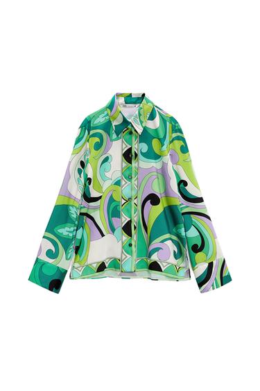 PRINTED BLOUSE