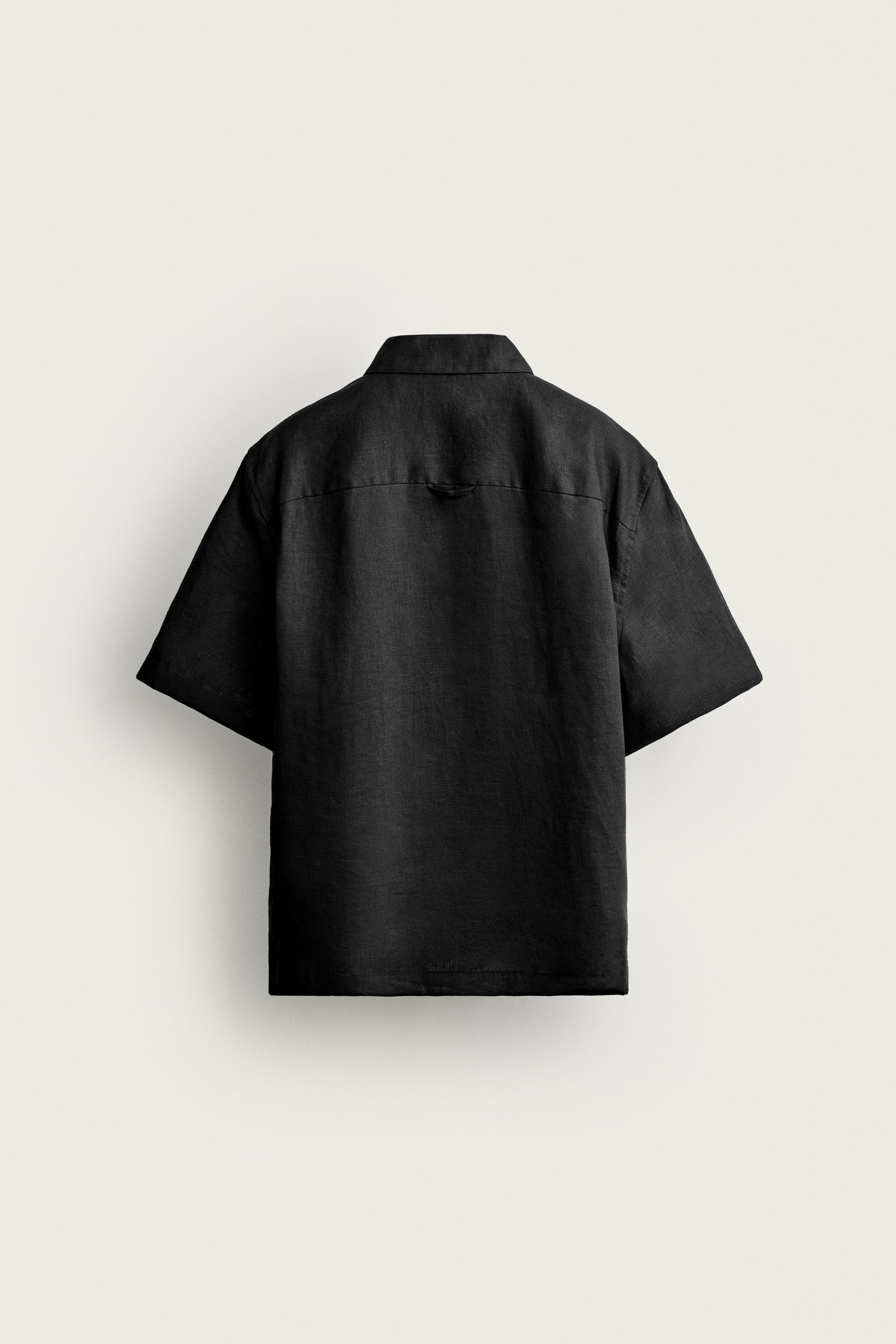 100% LINEN RELAXED FIT SHIRT