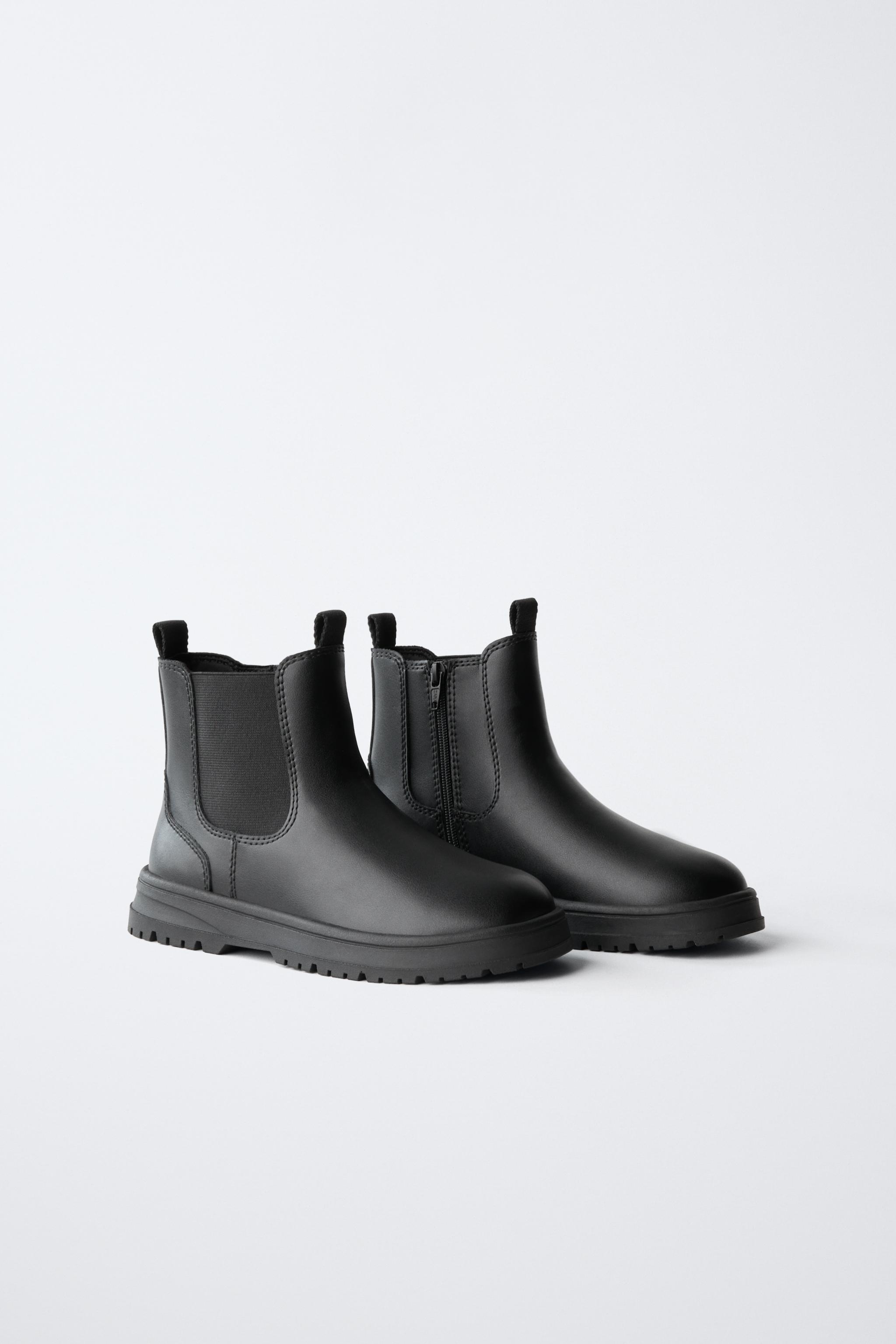 CHELSEA ANKLE BOOTS - Black | ZARA United States