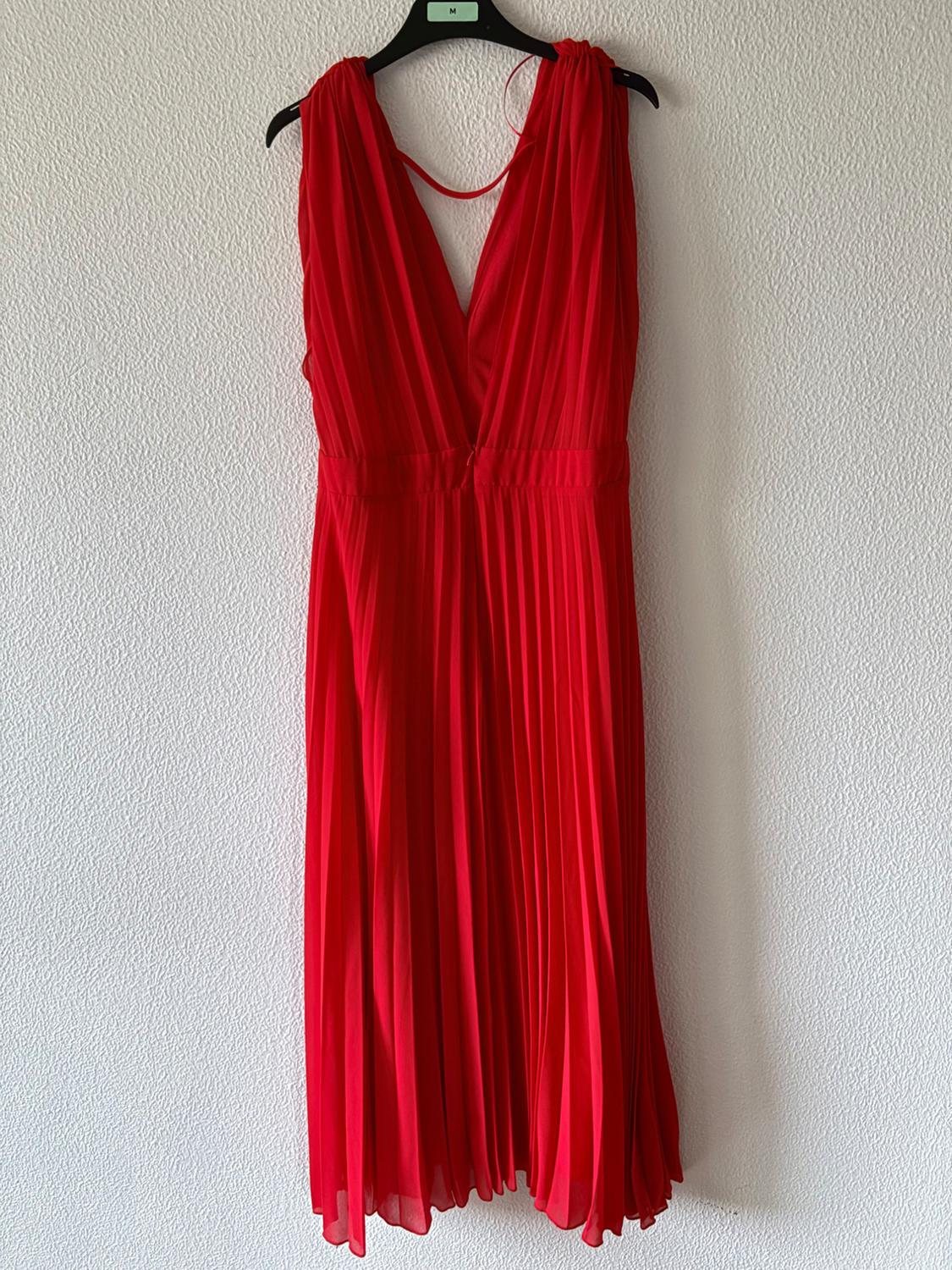 PLEATED MIDI DRESS - Image 5