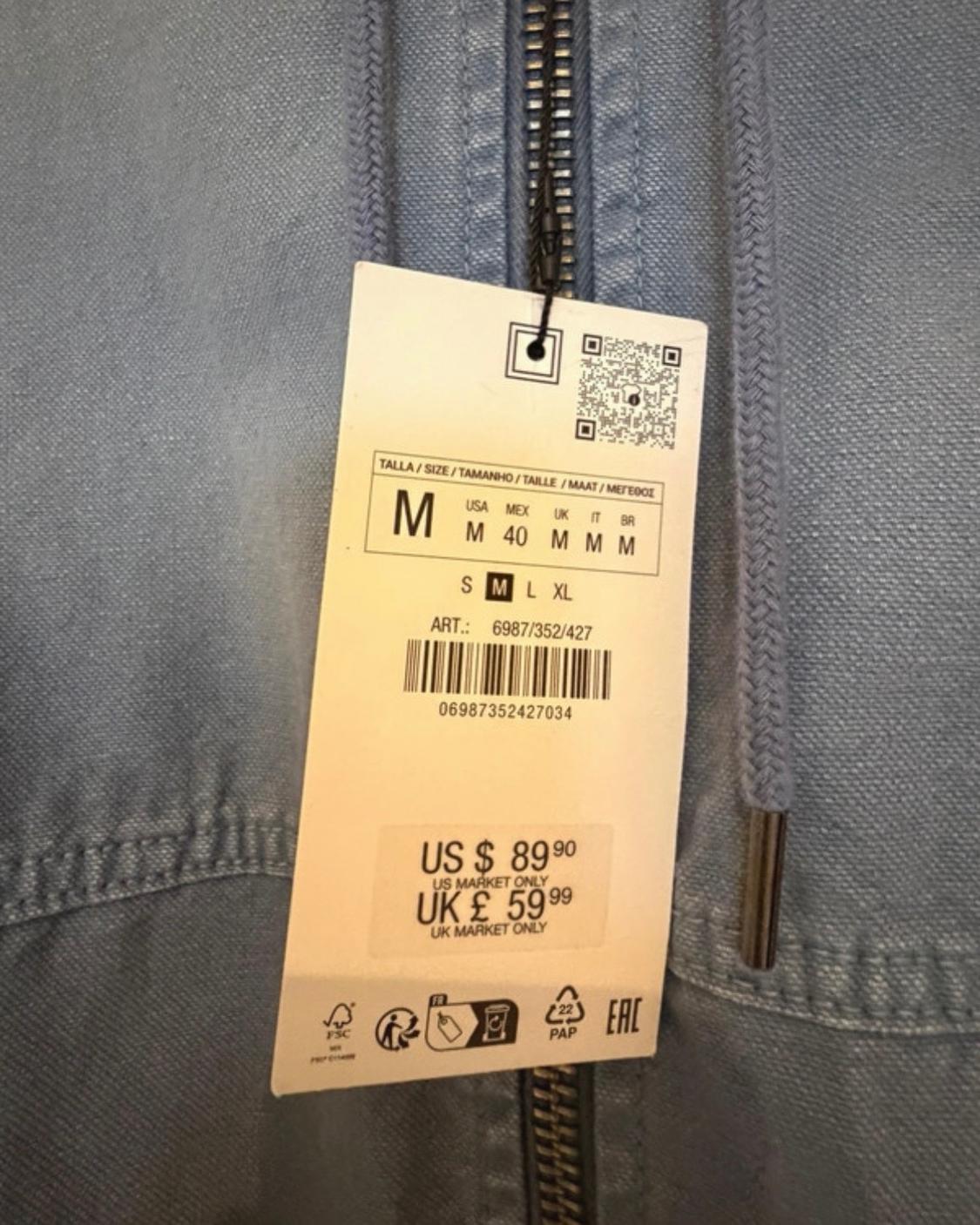 FADED TEXTURED JACKET - Image 2