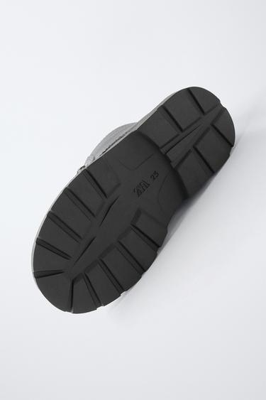 LACE-UP BOOTS - Black by Zara - Image 6