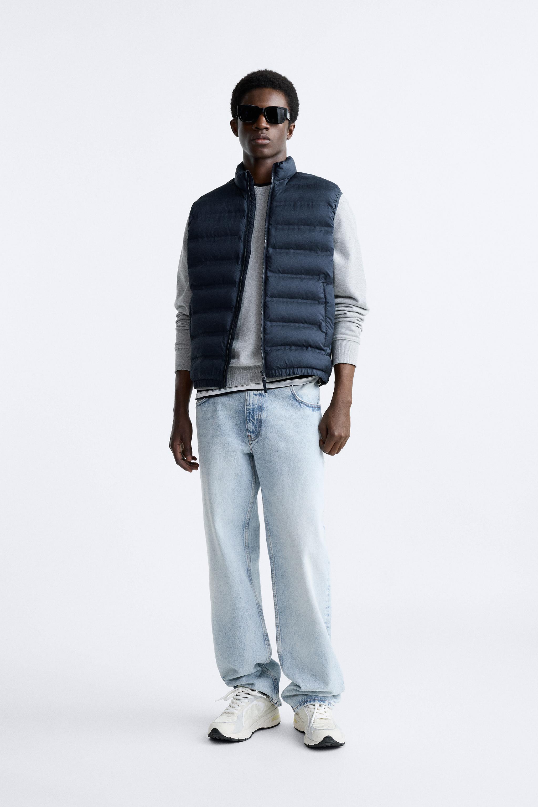 Zara store down vest