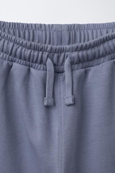 TEXT PRINT SWEATSHIRT AND JOGGERS SET - Duck blue by Zara - Image 6