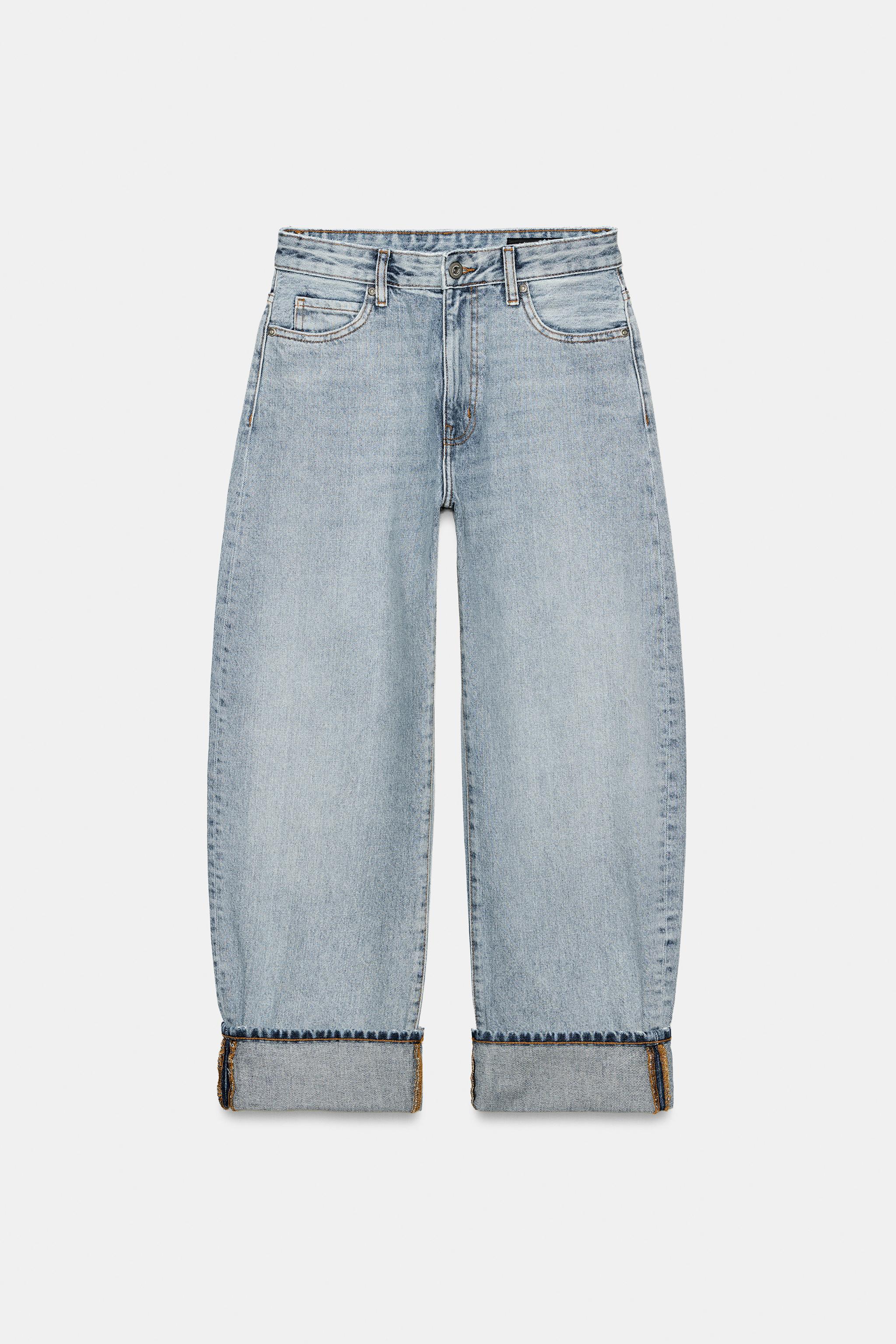 ZW COLLECTION MID-RISE BALLOON JEANS