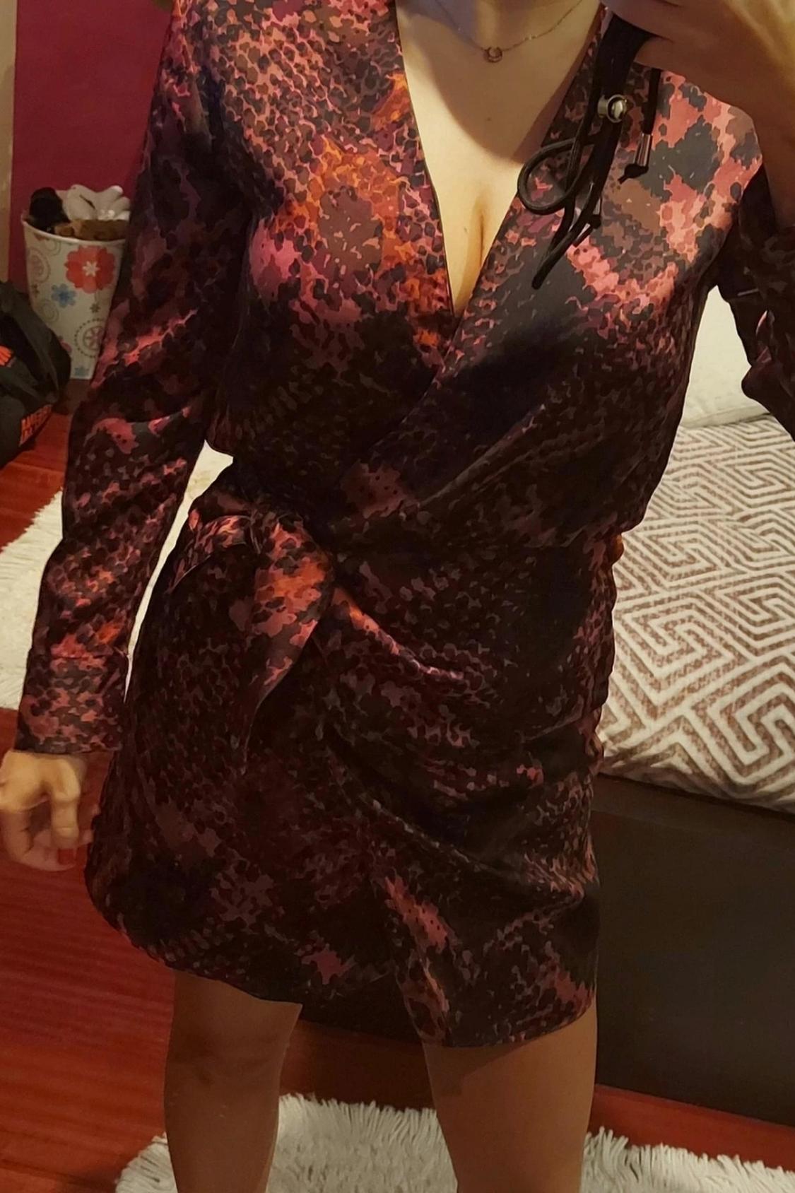 SNAKESKIN PRINT JUMPSUIT - Image 3