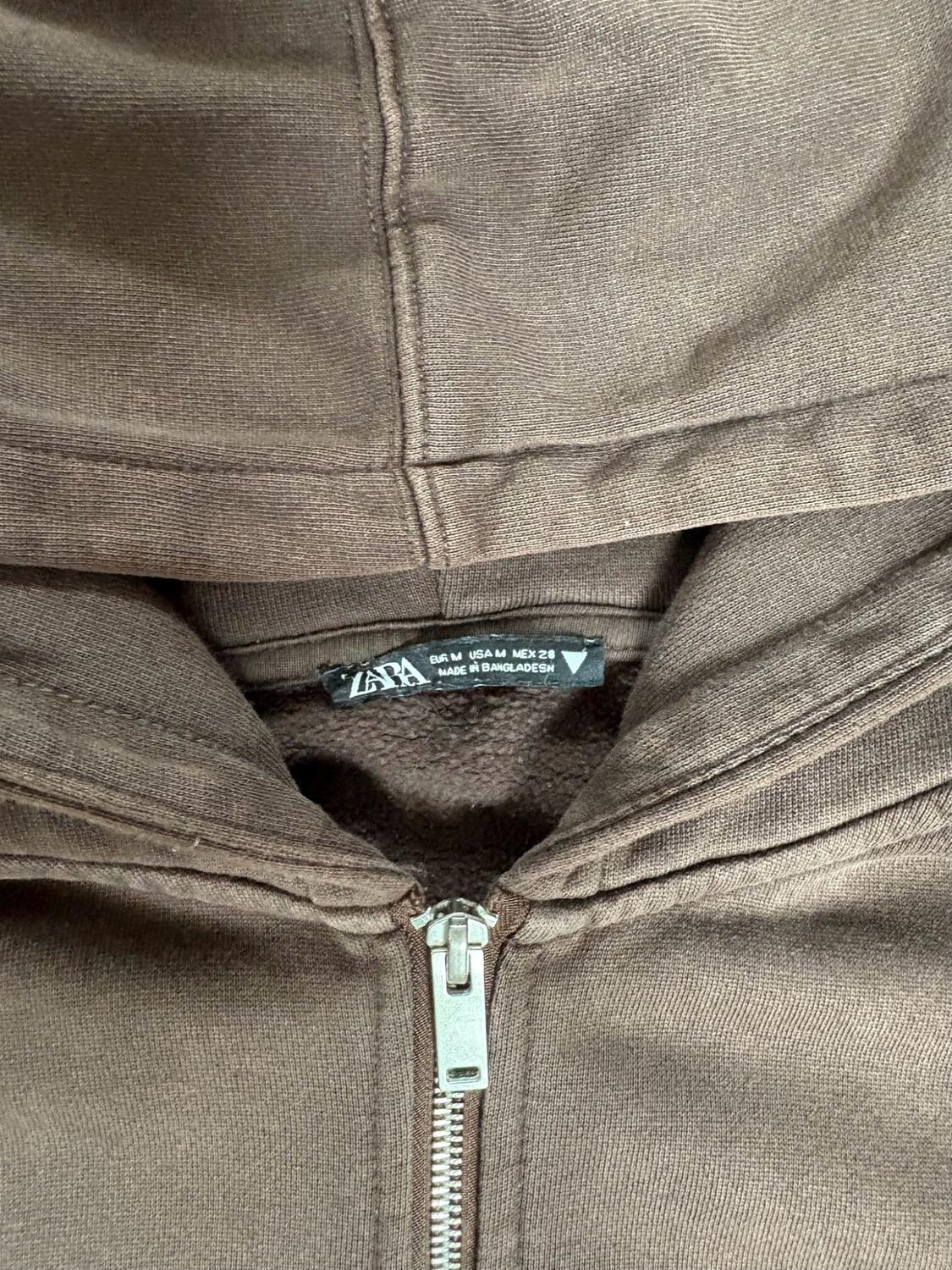 OVERSIZED ZIPPED SWEATSHIRT - Image 3
