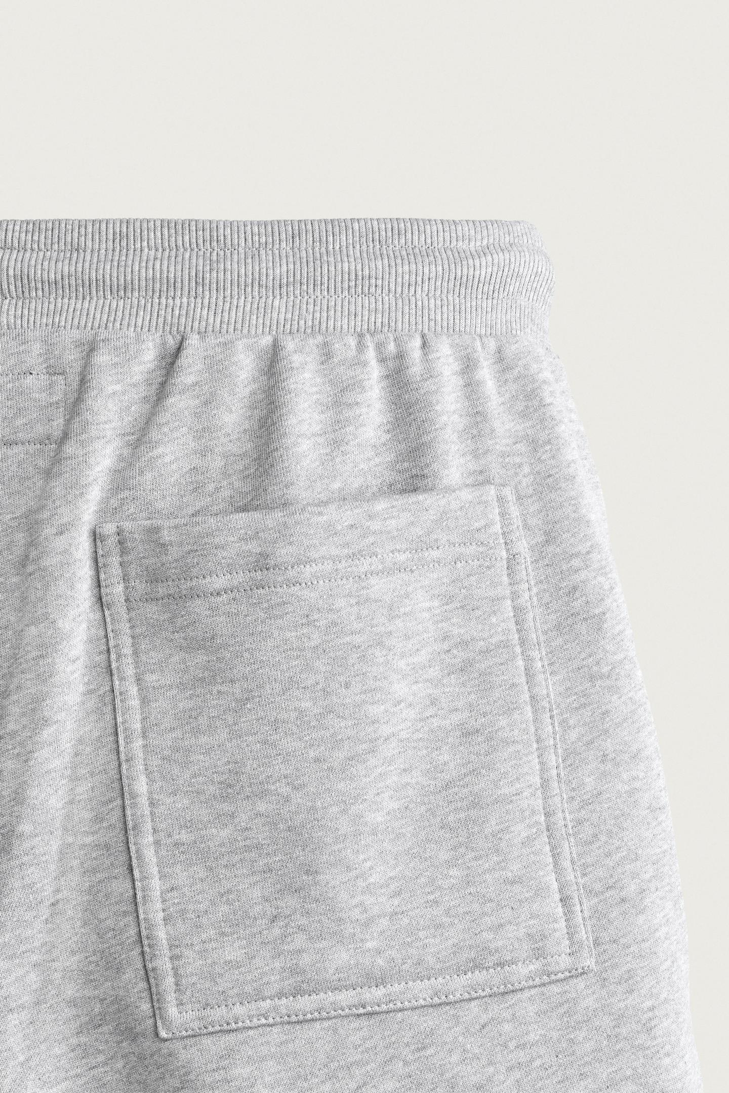 Мужские шорты Zara 0FR. Paris X ZARA Embroidered Bermuda, цвет: Серый меланжевый — фото 9