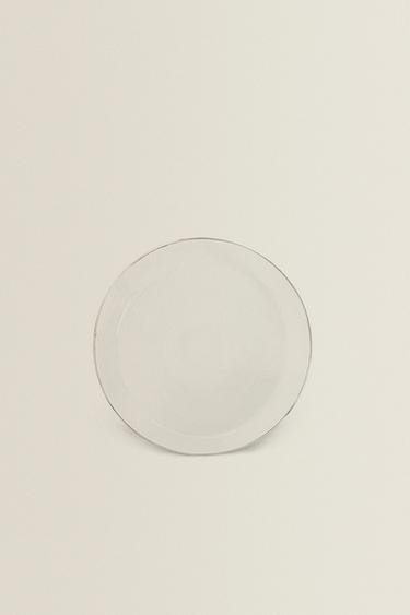 ASSIETTE À PAIN BOROSILICATE BORD - Argent de Zara - Image 0