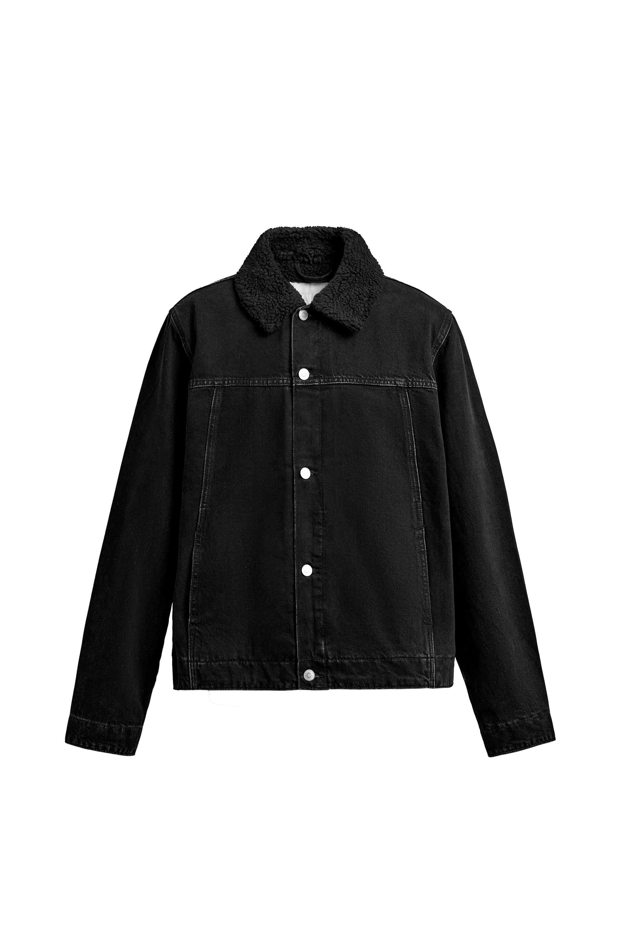 JAQUETA DENIM DUPLA FACE - Azul-médio | ZARA Brasil