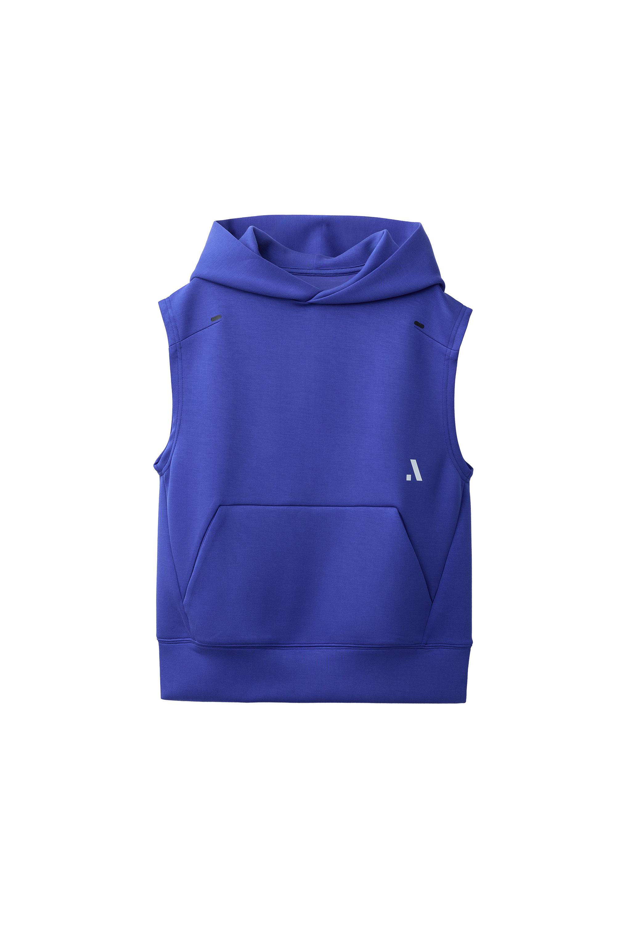 SPORTY LOGO HOODED VEST - Purple | ZARA United States