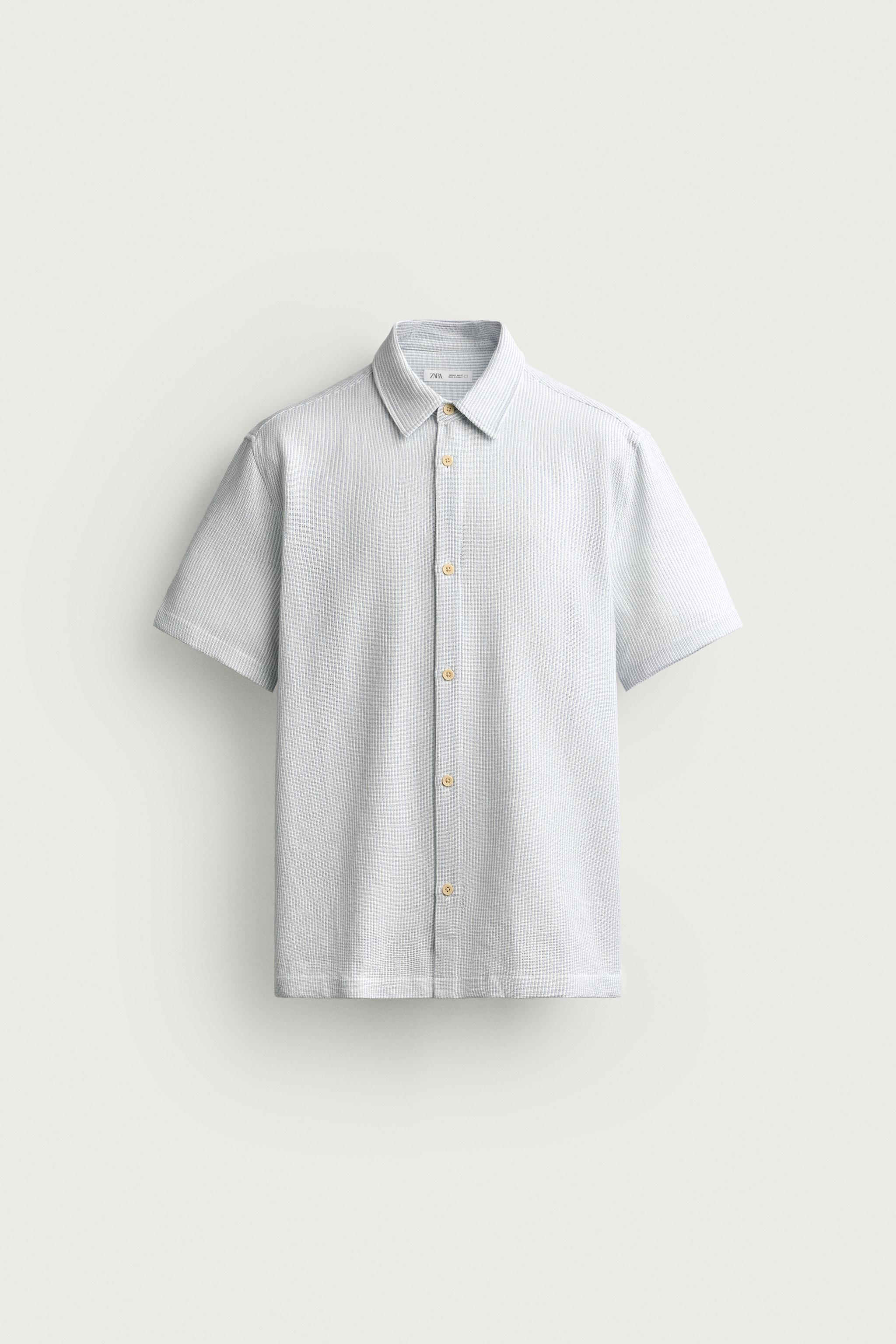 CHEMISE REGULAR FIT STRUCTURÉE