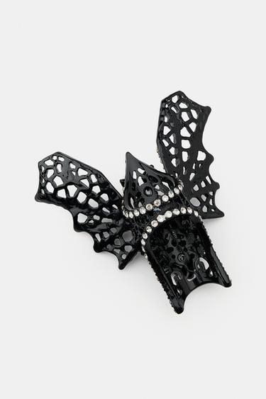 MAXI BAGUE CHAUVE-SOURIS - Noir de Zara - Image 2