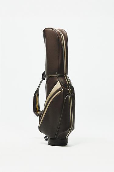 Zara RIGID GOLF BAG - Brown