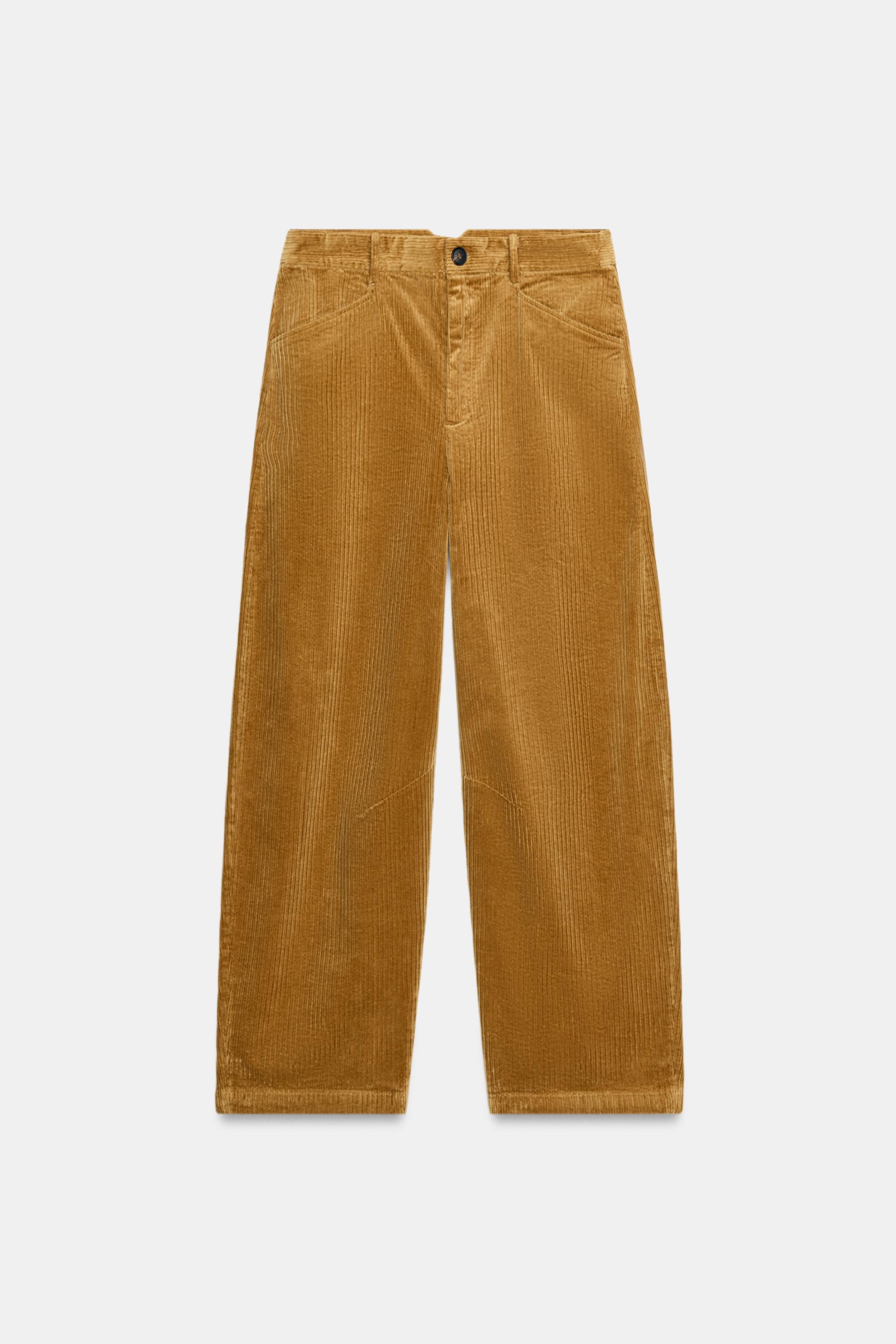 Corduroy Pants Zw Collection by Zara