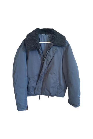 CAZADORA CUELLO COMBINADO