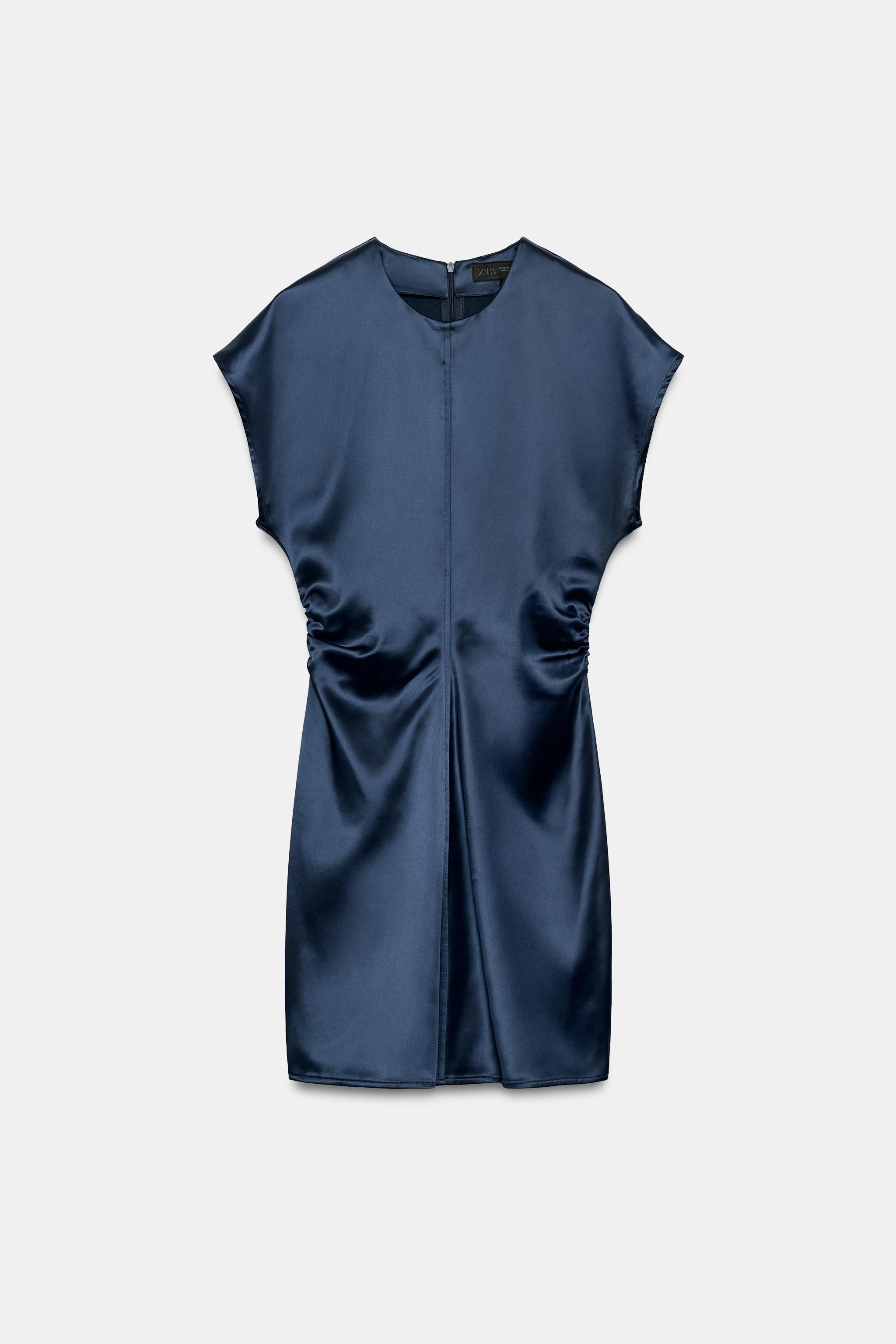 SATIN MINI DRESS