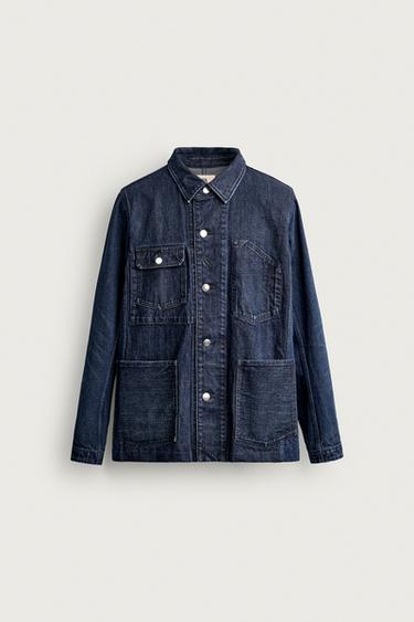 DENIM JACKET WITH POCKETS 2026 TANAKA NY TYO LTD.© - Mid-blue by Zara