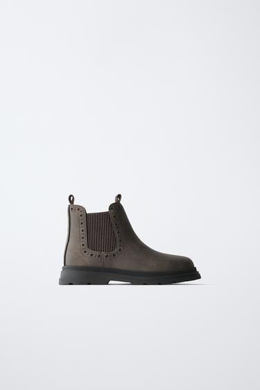 STAR CHELSEA BOOTS - Brown by Zara