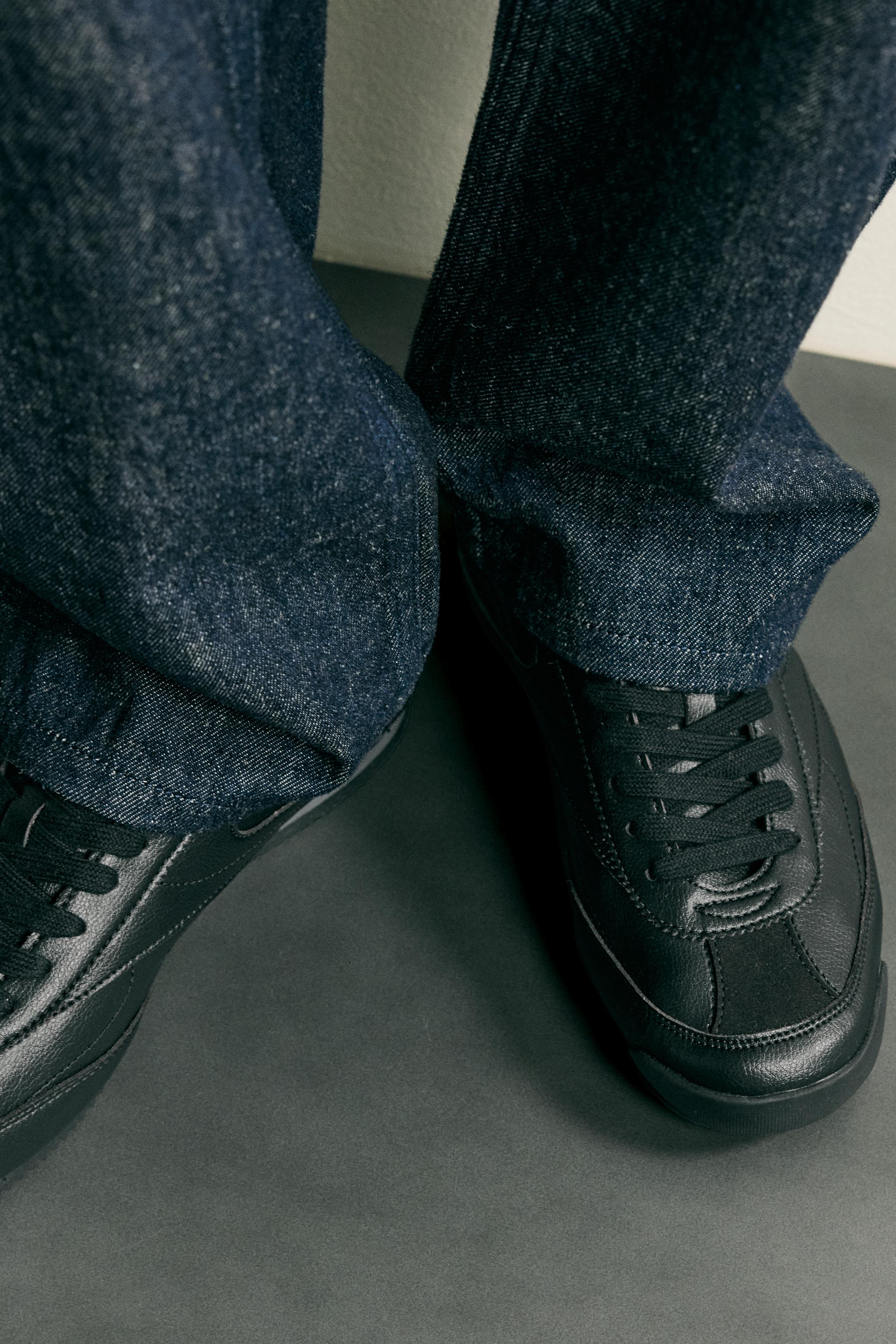 RETRO-STYLE SNEAKERS - Black | ZARA United States