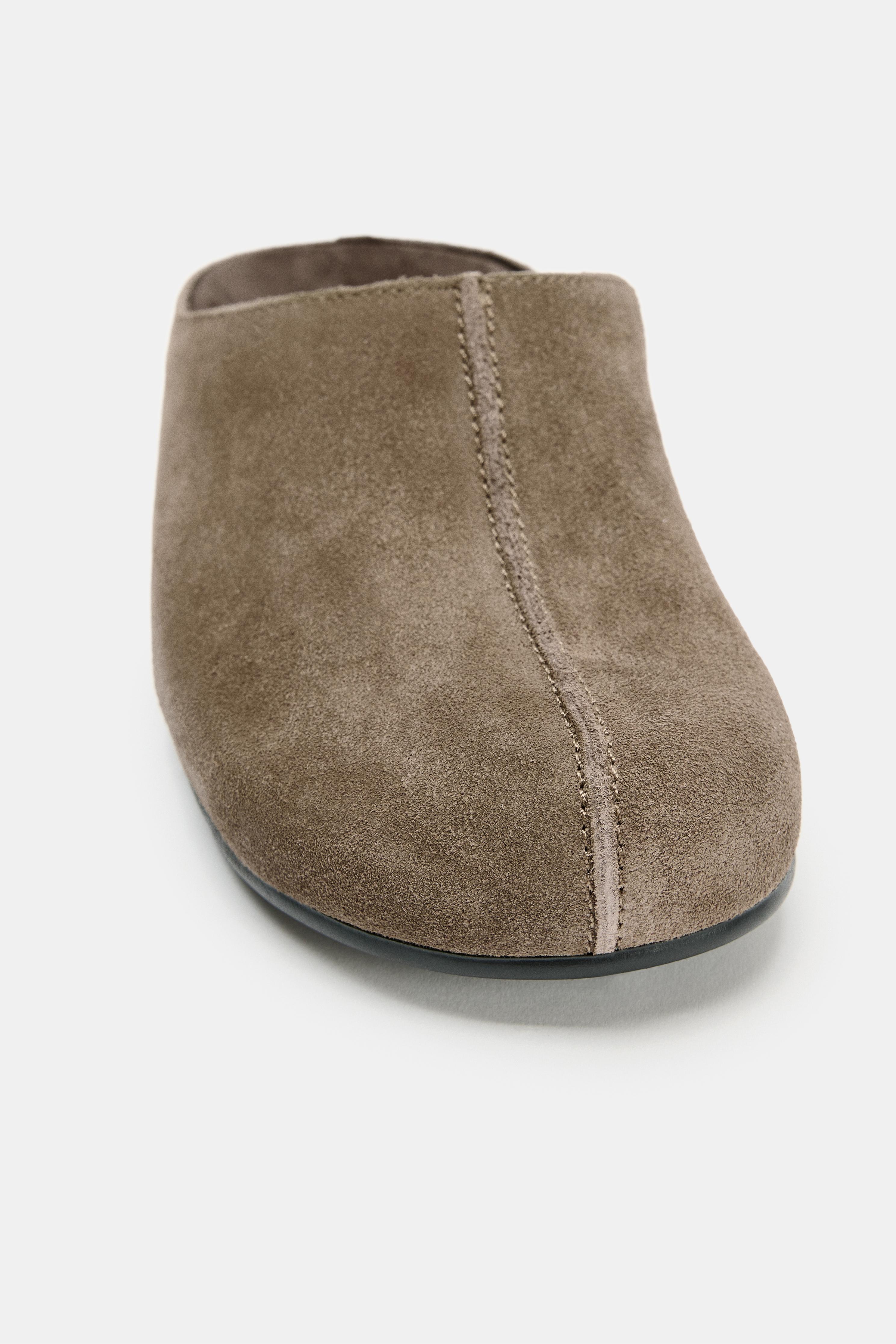 CHAUSSURES DESTALONNÉES EN DAIM