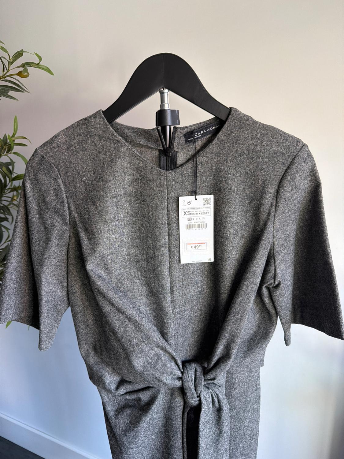 ZARA WOMEN WOOL BLEND DRESS - Image 2