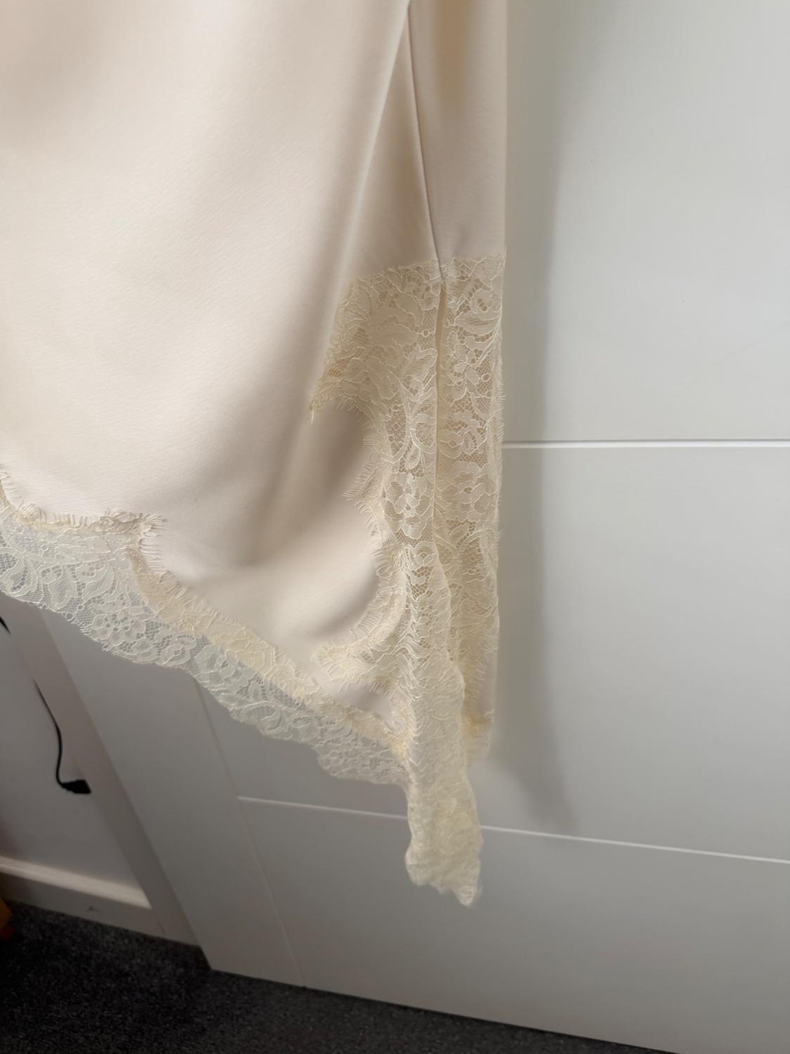 ASYMMETRIC LACE DRESS ZW COLLECTION - Image 2