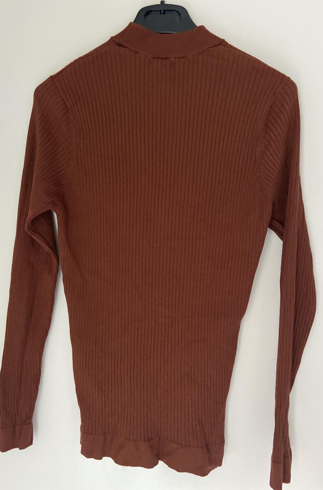 RIBBED HIGH NECK SWEATER - Image 3
