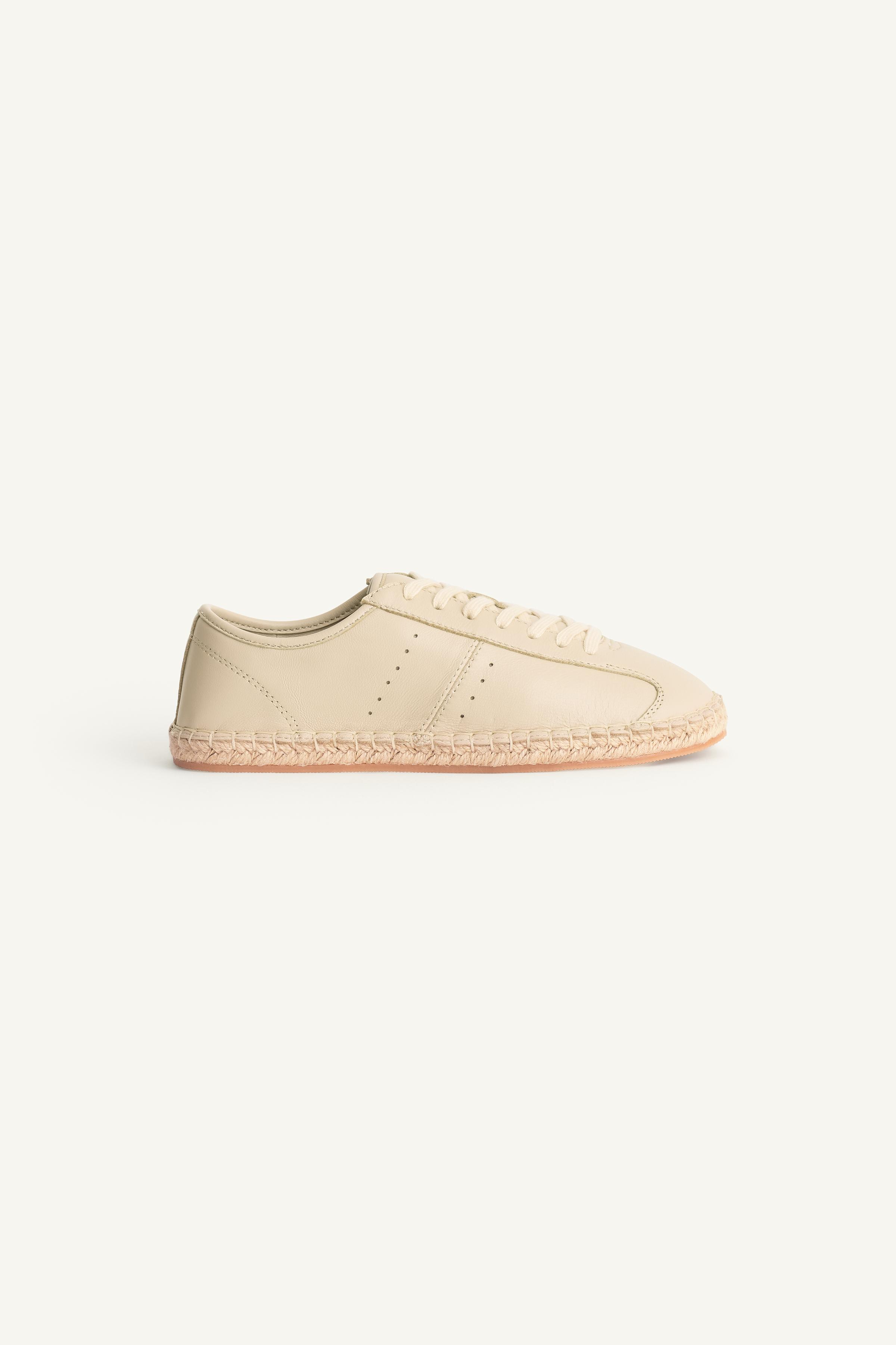 Обувь Zara LTHR SNKR — фото 5