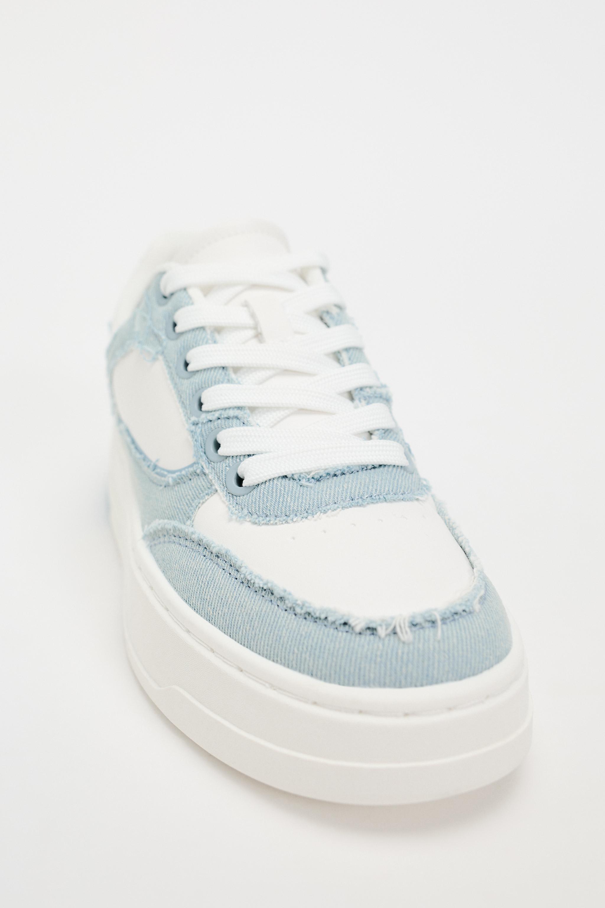 Zapatos vans shop azul marino zara