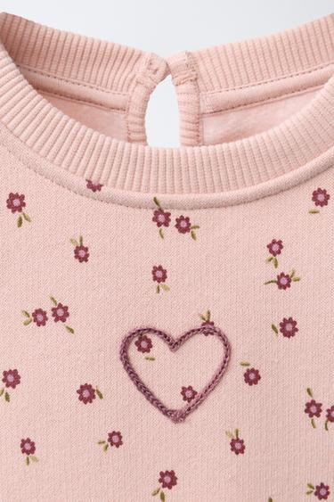 SWEAT À FLEURS - Multicolore de Zara - Image 2
