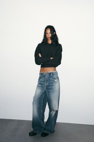 PLAIN KNIT JUMPER - Petrol blue by Zara - Image 0