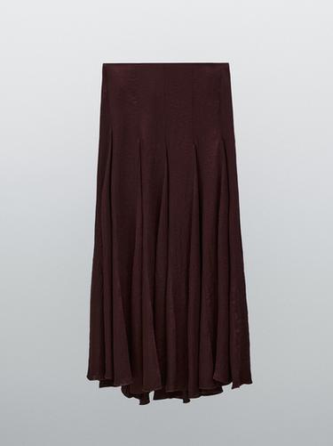 Zara Flowing midi skirt with godet details - STUDIO - various