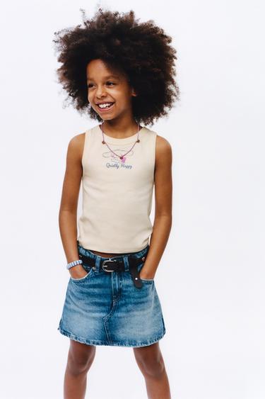 ТОП С ПРИНТОМ CINNAMOROLL © SANRIO — ВАНИЛЬНЫЙ от Zara