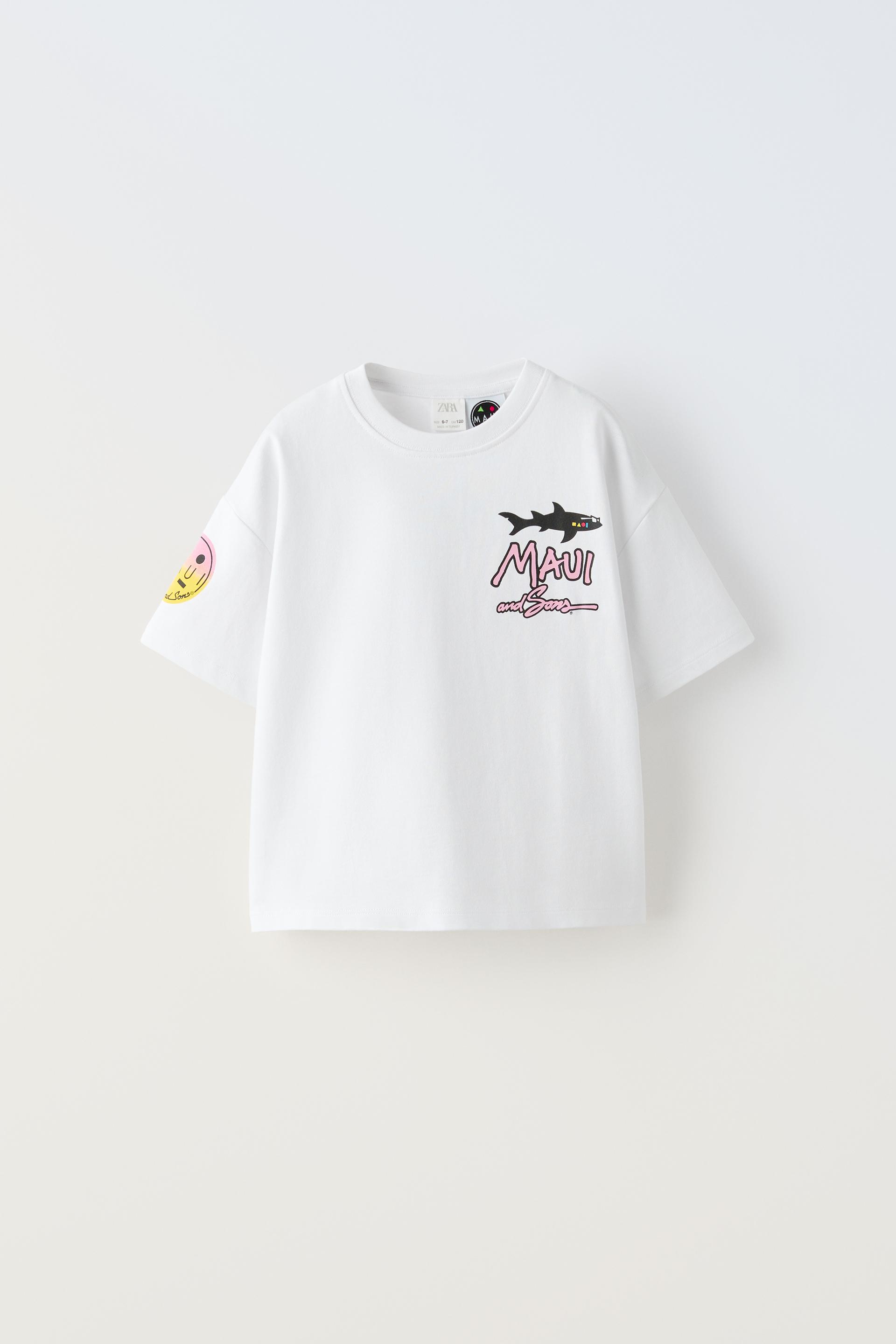 MAUI & SONS ® T-SHIRT - White | ZARA Spain