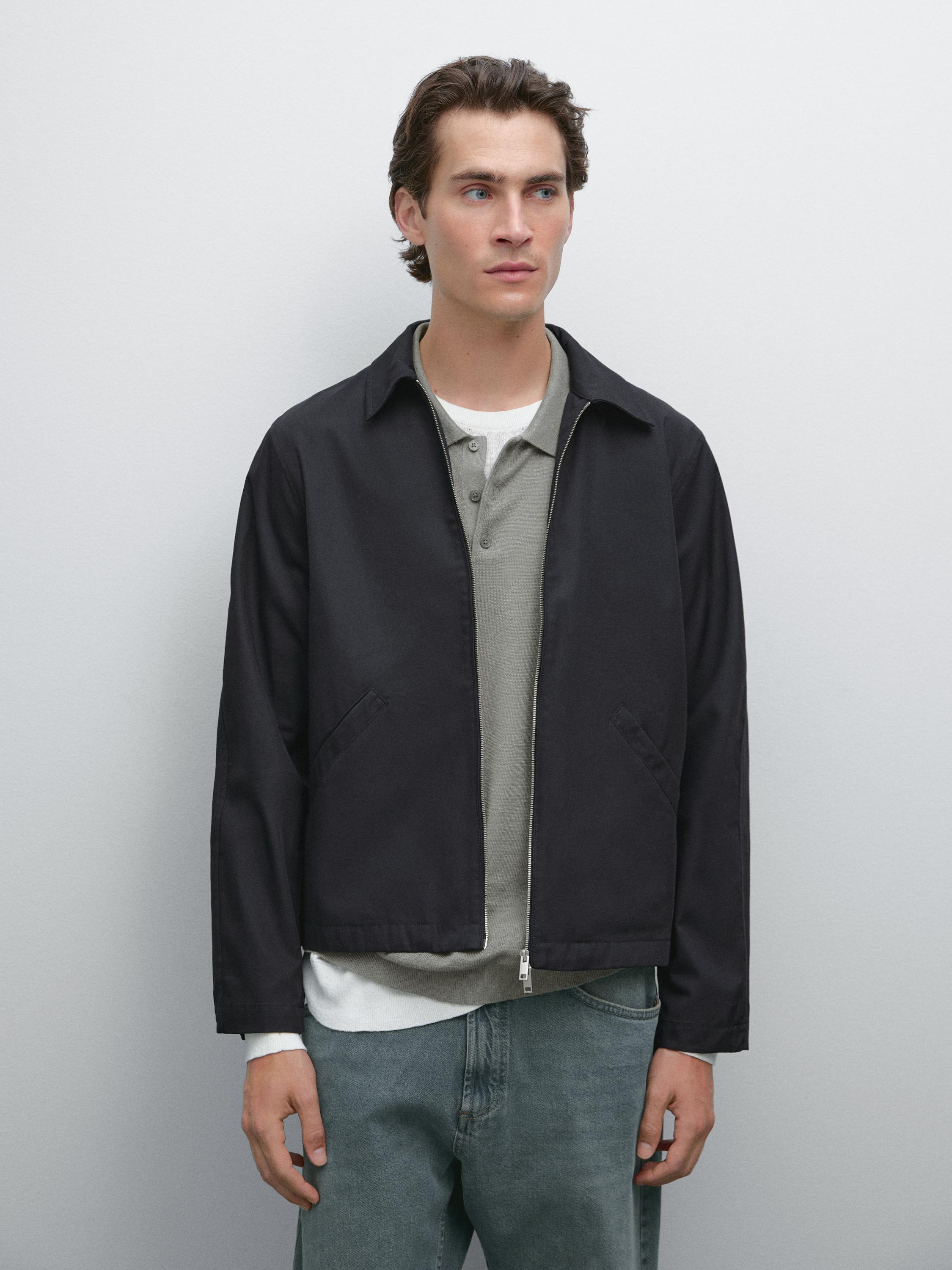 Water-repellent 100% cotton jacket
