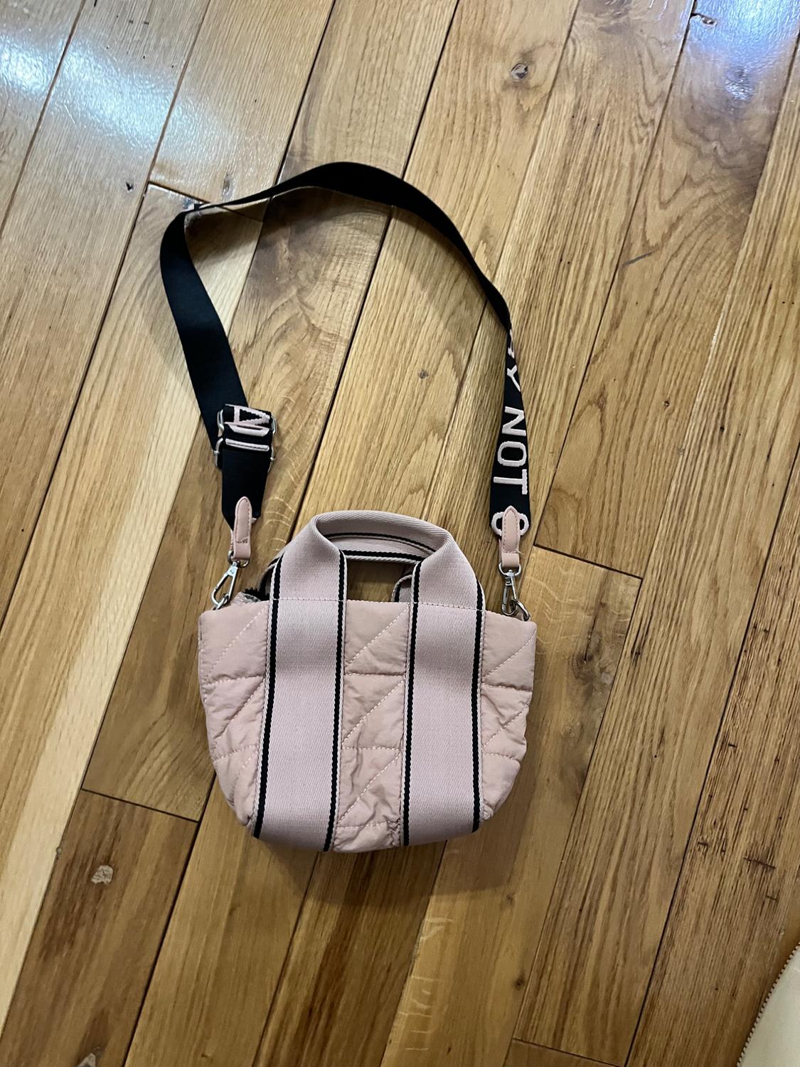 NYLON CITY BAG WITH SLOGAN - Image 3