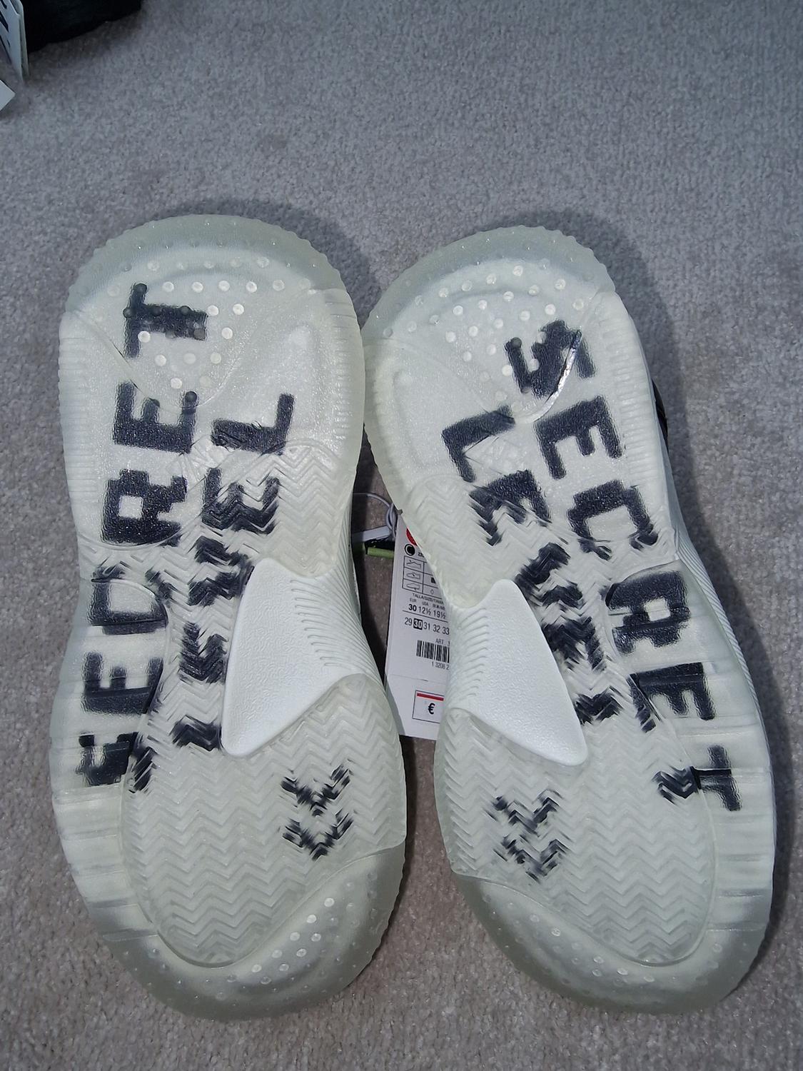 GLOW-IN-THE-DARK HIGH-TOP SNEAKERS - Image 4
