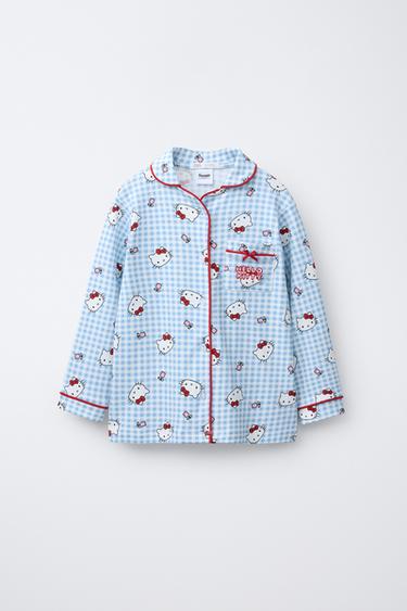 6-14 ANS/ PYJAMA HELLO KITTY © SANRIO - Bleu de Zara - Image 1