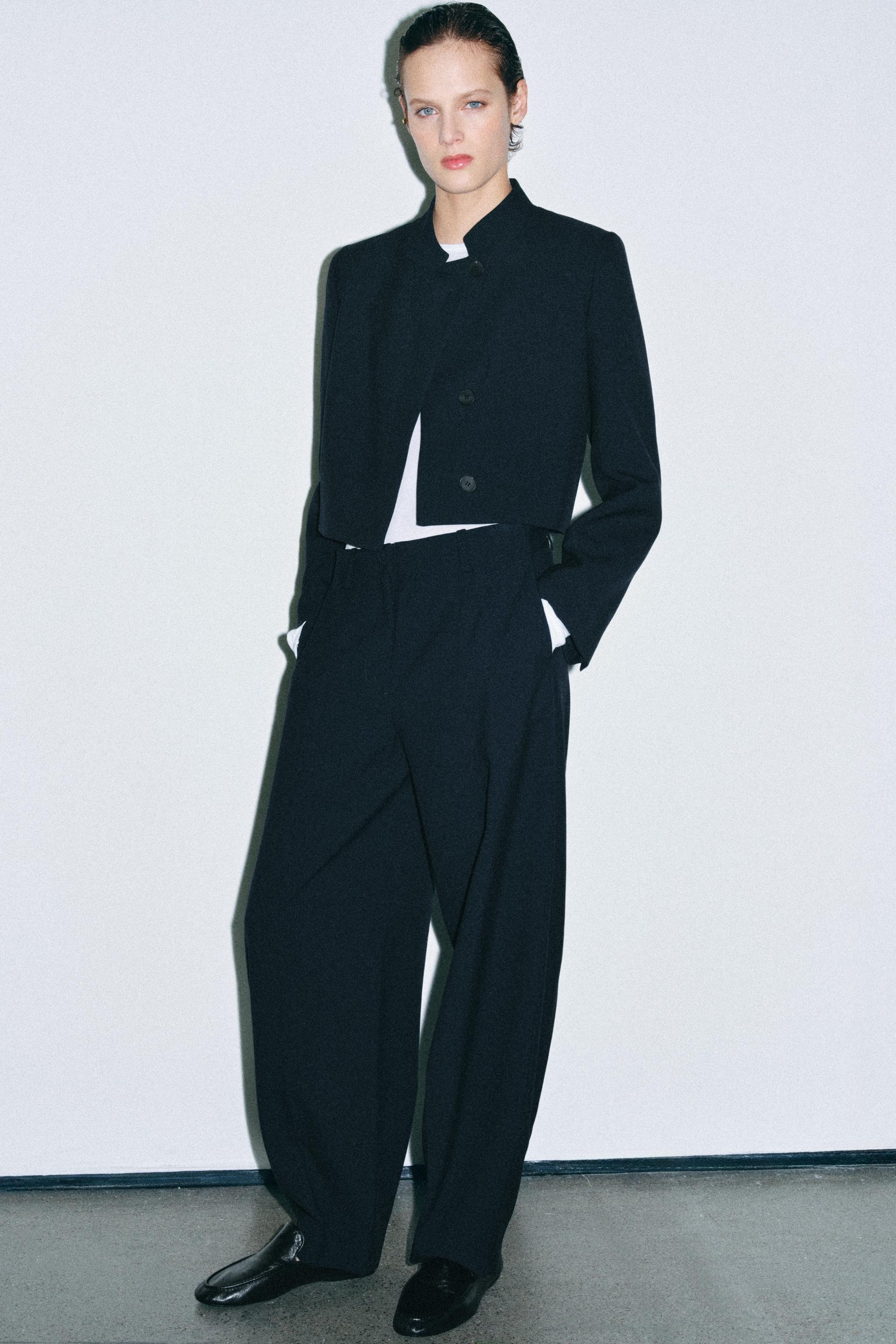 Zara ZW COLLECTION BALLOON PANTOLON görsel 8