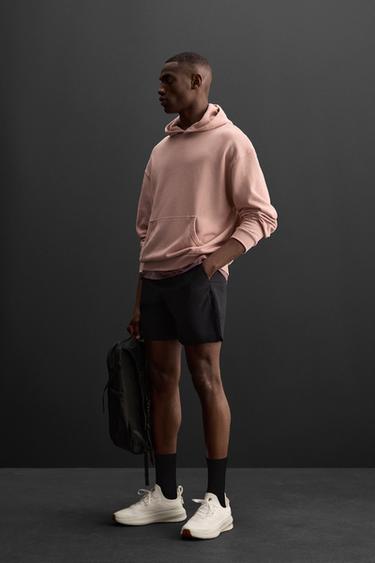 EMBROIDERED HOODIE - Pink by Zara - Image 3