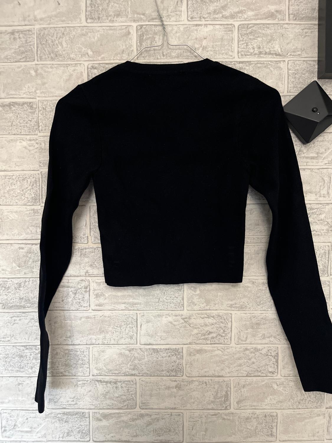 BASIC RIBBED KNIT SWEATER - Image 3