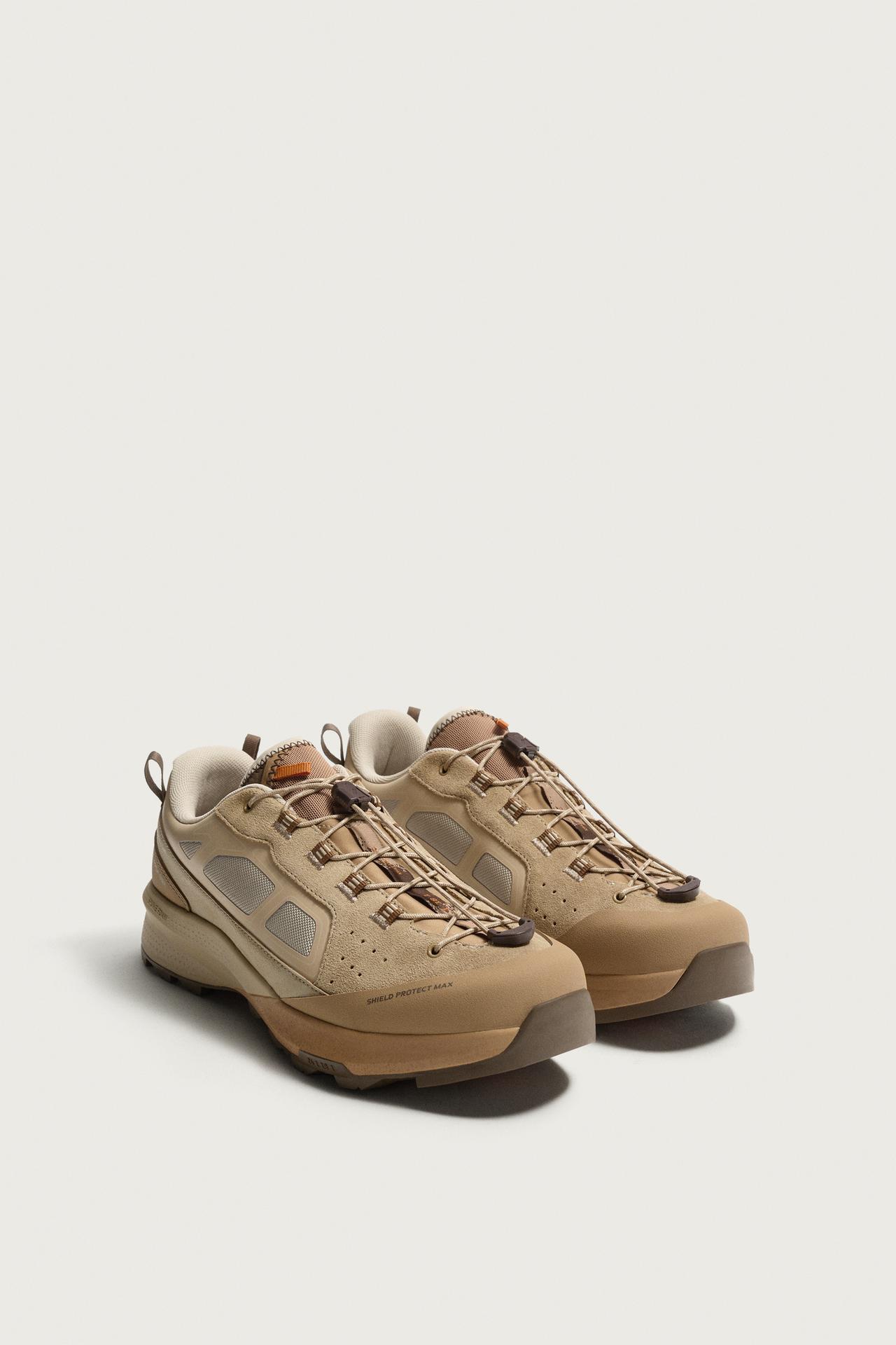 CAPRA APROX TREKKING SNEAKERS — Beige