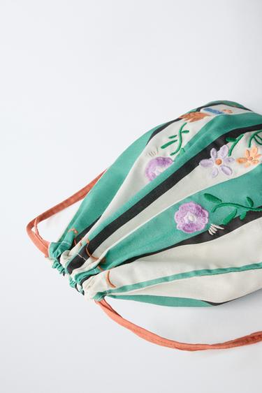 LOT SACS FLEURS - Bleu de Zara - Image 3