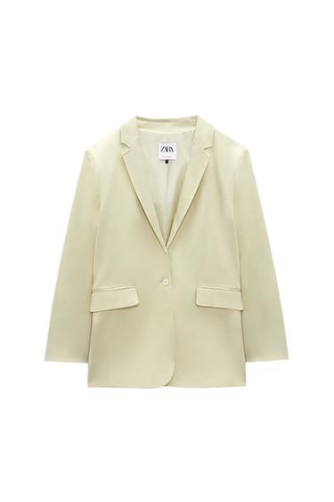 SATINY BLAZER