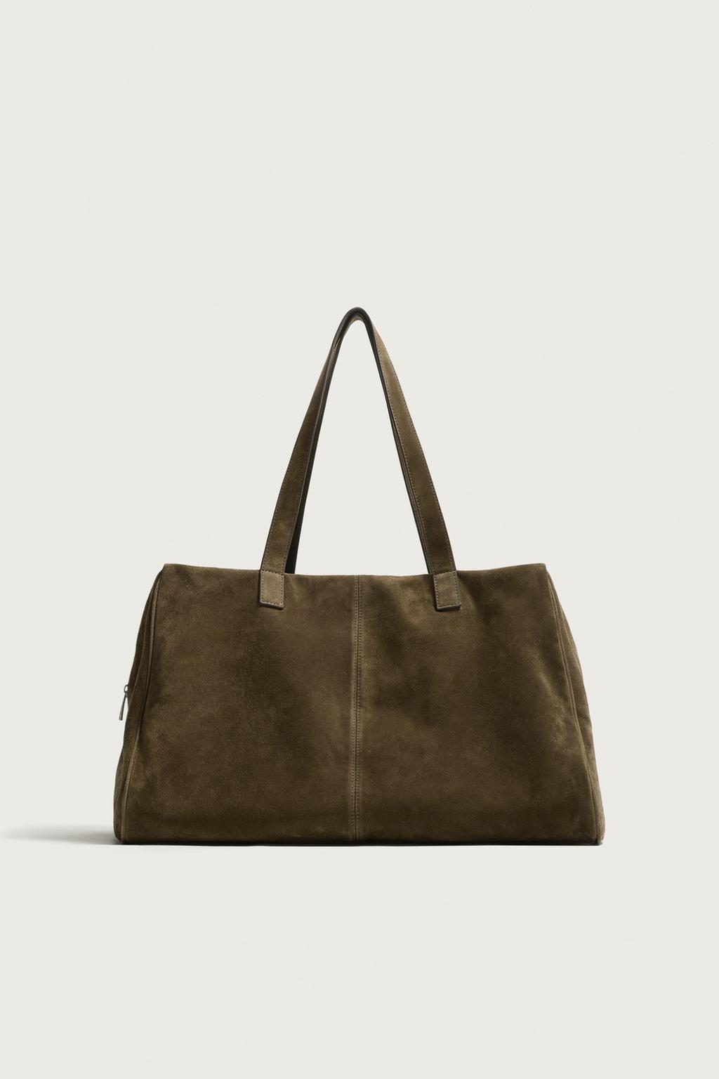 Leather Travel Bag — Men's