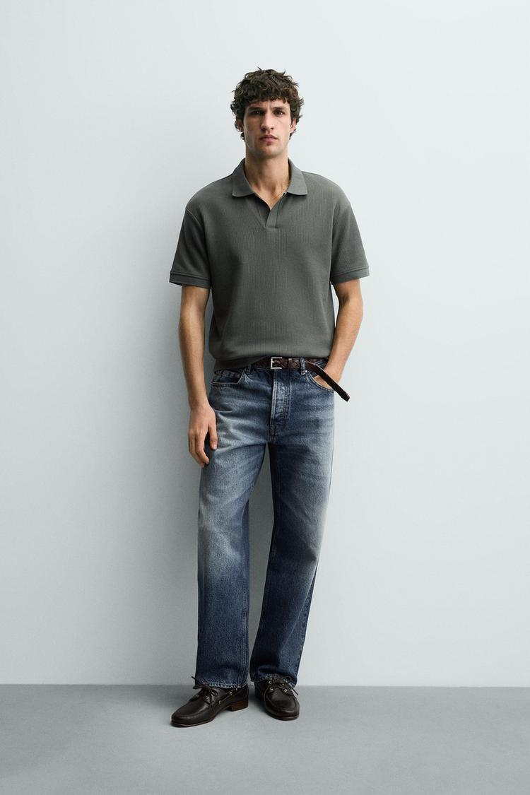 DİK DOKULU POLO T-SHIRT